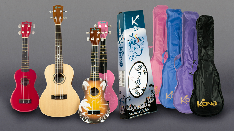 Kona Ukuleles Collection